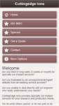 Mobile Screenshot of cuttingedgeions.com